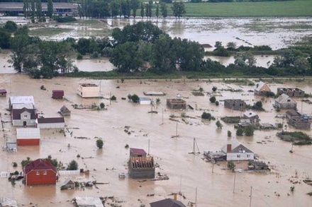 В ликвидации последствий наводнений на Кубани задействовали армию
