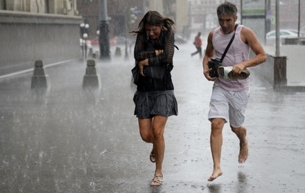 В Москве ожидаются дожди и грозы