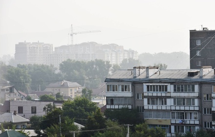 Мэр Абакана пожаловался на грязный воздух: дым от сжигания угля зависает над городом