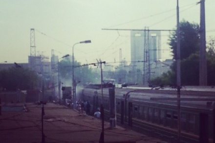 Движение поездов из Москвы по белорусскому направлению приостановлено