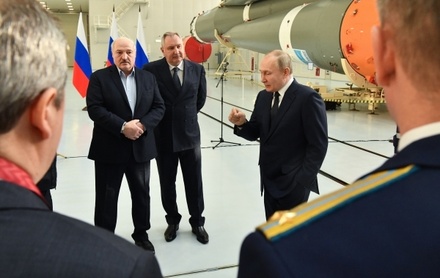 На космодроме Восточный завершились переговоры Владимира Путина и Александра Лукашенко