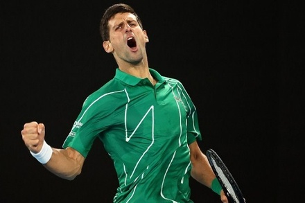 Новак Джокович победил Роджера Федерера в полуфинале Australian Open