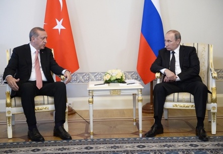 Переговоры Владимира Путина и Реджепа Эрдогана продолжались два часа