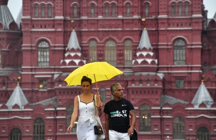 В Москве за сутки выпало около половины месячной нормы осадков