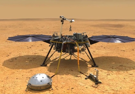 Зонд InSight завершил четырёхлетнюю миссию на Марсе