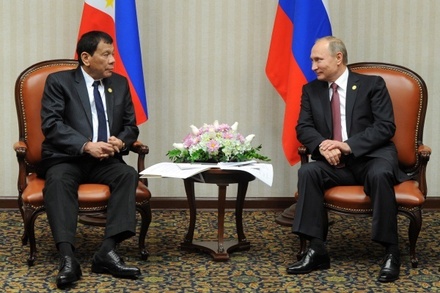 Президент Филиппин сообщил о получении им приглашения от Путина посетить Россию