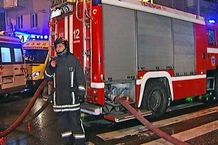 РИА Новости сообщило об эвакуации 250 человек из-за пожара в поликлинике в Москве