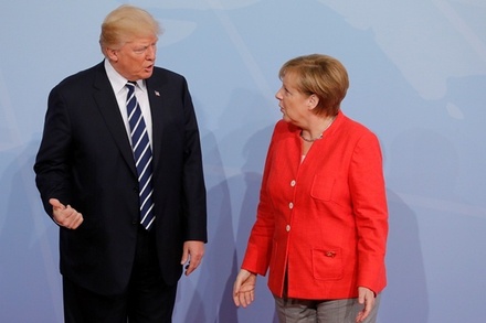 Меркель и Трамп выразили обеспокоенность словами Путина о новых ракетах