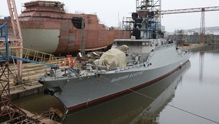 ВМФ России до конца месяца получит новейший малый ракетный корабль