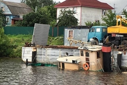 СК начал проверку после затопления буксира в акватории Москвы-реки