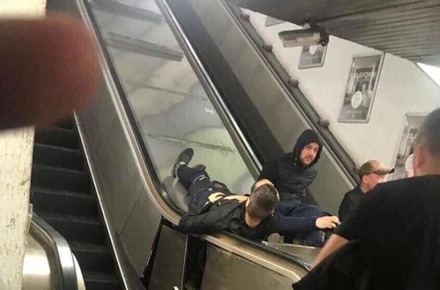 Глава МВД Италии обвинил в поломке эскалатора в метро «пьяных псевдофанатов»