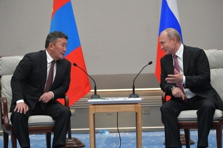 Путин поддержал идею Монголии построить через неё трубопроводы в Китай