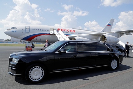 Владимир Путин прилетел в Хельсинки для встречи с Дональдом Трампом