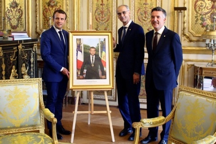 Из мэрий французских городов массово воруют портреты Макрона