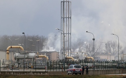 Прерванный из-за аварии в Австрии транзит российского газа в Европу восстановлен