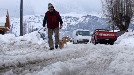 Из-за снегопада в Чили около 250 тысяч человек остались без света