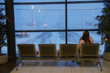 В столичных аэропортах задержано и отменено около 80 рейсов