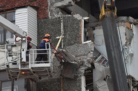 Спасательные работы на месте обрушения дома в Ижевске прекращены