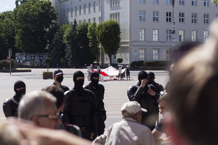 В Минске начинается митинг в поддержку Александра Лукашенко