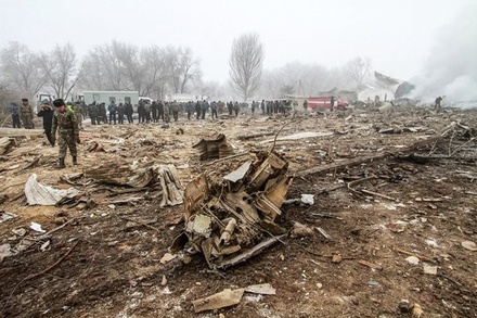 Опознаны тела 15 жертв авиакатастрофы под Бишкеком