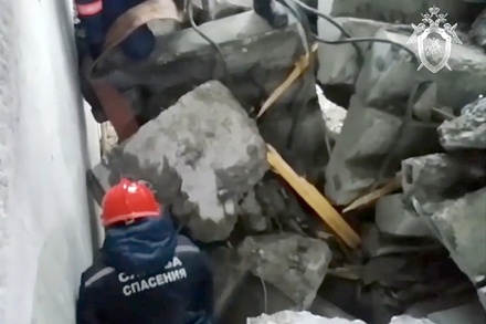 В Ижевске при обрушении в строящемся доме погиб рабочий
