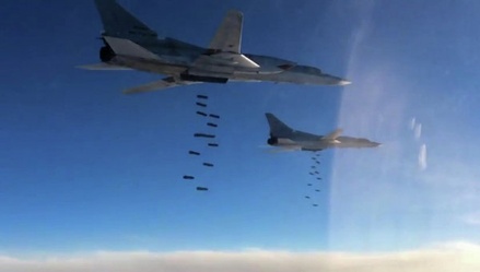 Дальняя авиация России поразила объекты «Исламского государства» в Сирии