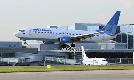 Boeing авиакомпании «Победа» возвращается во Внуково из-за отказа двигателя