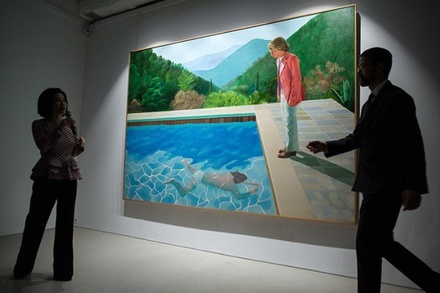 Картина Дэвида Хокни побила рекорд цены среди работ современных художников