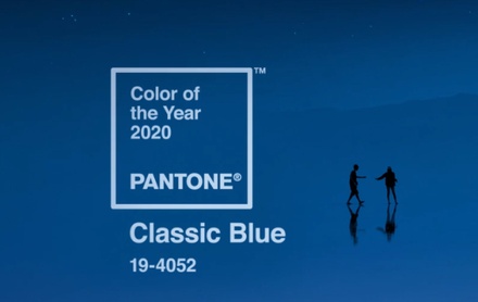 Главным цветом 2020 года назвали классический синий