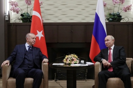 Владимир Путин и Реджеп Тайип Эрдоган обсудили переговоры Москвы и Киева