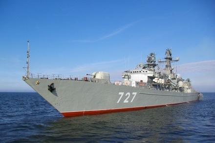 Минобороны: эсминец США опасно сблизился с кораблём ВМФ России в Средиземном море