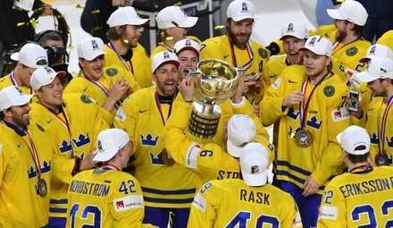 Сборная Швеции стала победителем Чемпионата мира по хоккею