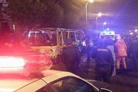 В мэрии Еревана исключили техническую неисправность при взрыве в автобусе