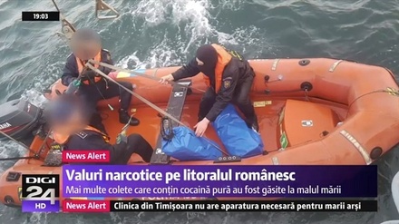 На берег Чёрного моря в Румынии выбросило 130 килограммов кокаина