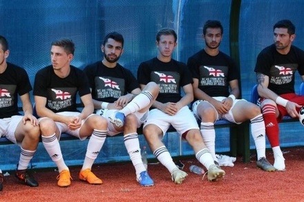 УЕФА не накажет грузинских футболистов за антироссийские лозунги
