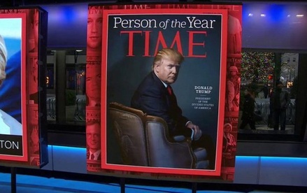 Журнал Time ответил на слова Трампа о нежелании опять становиться Человеком года