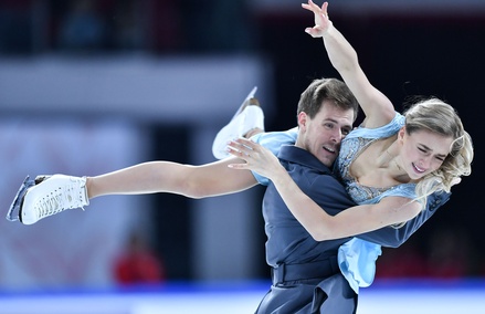 Российские фигуристы победили в танцах на льду на этапе Гран-при в Китае