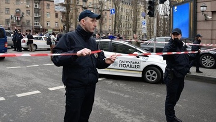 В Киеве прогремел взрыв возле офиса партии «Национальный корпус»