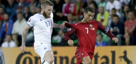 Португалия не сумела обыграть Исландию в своём первом матче на Евро-2016