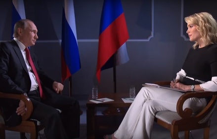 Оливер Стоун раскритиковал журналистку NBC за интервью с Владимиром Путиным