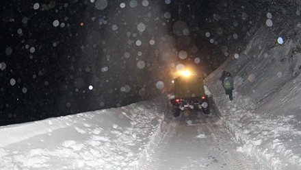 В Крыму полностью закрыли дорогу на гору Ай-Петри из-за угрозы схода лавины
