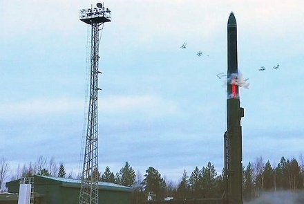 В Минобороны сообщили об успешном пуске межконтинентальной баллистической ракеты