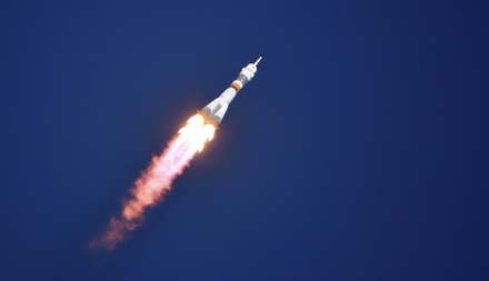 Роскосмос опубликовал видео аварии «Союза» с бортовых камер ракеты