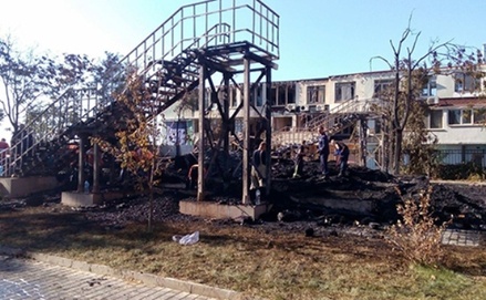 В Одессе на месте пожара в лагере нашли тело третьей погибшей девочки