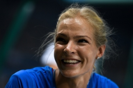 Легкоатлетка Дарья Клишина вышла в финал в прыжках в длину