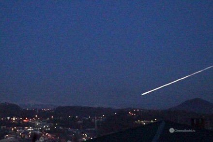В МЧС опровергли  сообщения о падении метеорита в Сочи