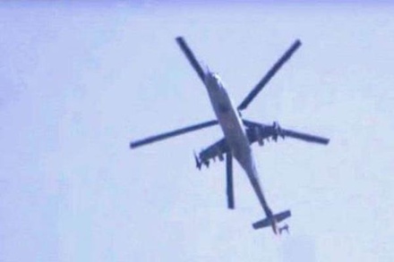 Террористы «Исламского государства» подбили в Сирии российский вертолёт Ми-25