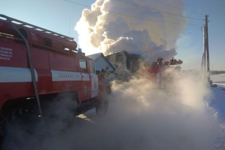 Пятеро детей погибли при пожаре в Омской области