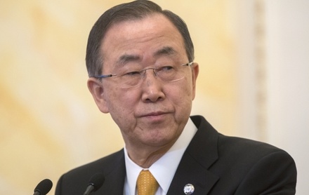 Генсек ООН выразил обеспокоенность ситуацией в Дебальцеве