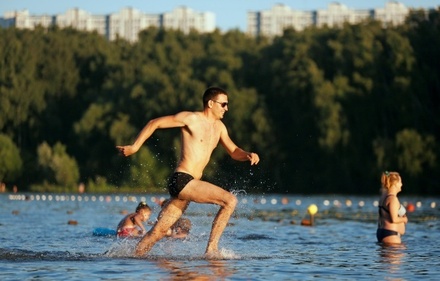 Власти Москвы планируют в 1,5 раза увеличить число пляжных зон